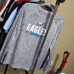 Philadelphia Eagles Long Sleeve T Shirt. - Large